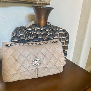 SOLD Chanel wildstich flap bag
